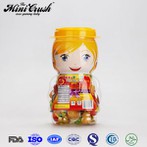 Skaista meitene želatina fabrika